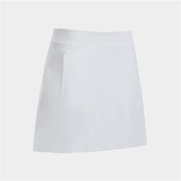 G/Fore Silky Tech A-Line Skort Snow White Size Small - Picture 3 of 10